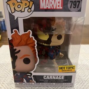 Marvel Carnage Pop! Vinyl Figure - Red and Black
